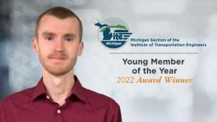 Stephan Maxe ITE Young Member of Year 2022