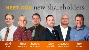 OHM Advisors welcomes six new shareholders to its ownership group.