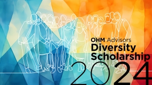 OHM Advisors announces 15 diversity scholarship recipients graphic