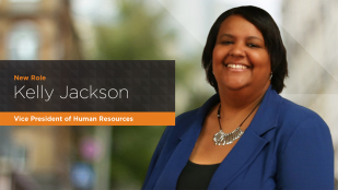 Color headshot of Kelly Jackson, who has been promoted to Vice President of Human Resources at OHM Advisors.