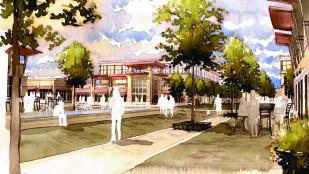 A new vision rendering of the Northland Mall in Southfield, MI