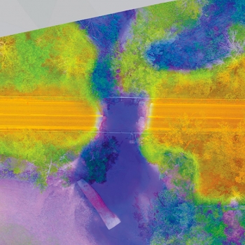 OHM Advisors created a GIS map of flood damage assessment for Midland County, MI.