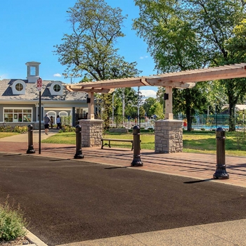OHM Advisors helped design a promenade and connected walkways at Northam Park.