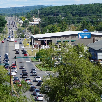 Transportation improvements along Grand Traverse County corridors alleviate congestion, improve safety.