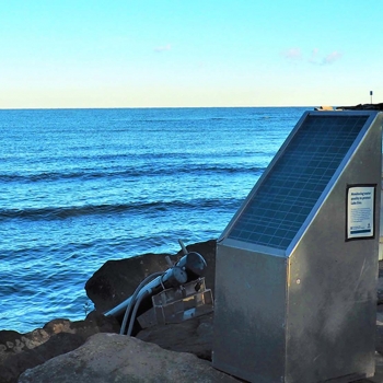 Edgewater Beach real-time sensors monitor storm-driven bacteria