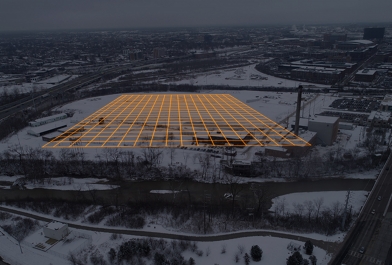 Confluence Village site, future home of MLS’s Columbus Crew in Ohio