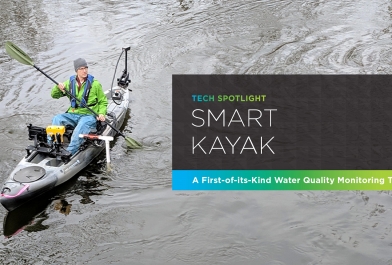 Smart Kayak: a first-of-its-kind water quality monitoring tool.