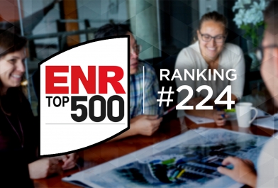OHM Advisors ranks #224 in ENR Top 500