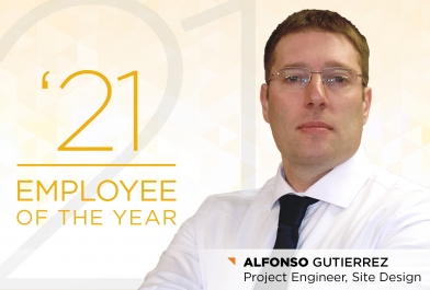 Alfonso Gutierrez, 2021 Employee of the Year