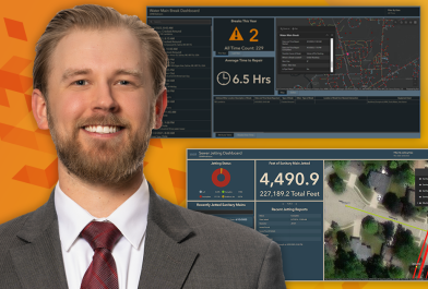 Jake Murawksi featured on ESRI Water Utilities blog