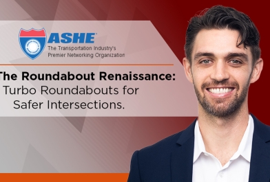 Sean Oatman discusses new advancements in roundabouts design for ASHE Scanner magazine.