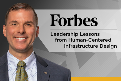 Headshot of OHM Advisors President Jon Kramer, author of February 2026 Forbes article about human-centered design.