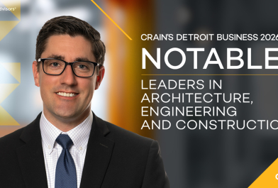 Patrick Droze, one of Crain's Detroit Business' Notable Leaders in Architecure, Engineering and Construction