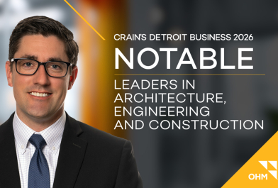 Patrick Droze, one of Crain's Detroit Business' Notable Leaders in Architecure, Engineering and Construction