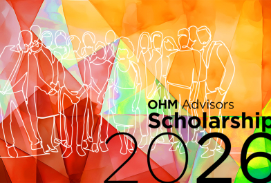 2026 Scholarship Winners Colorful Graphics Header
