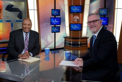 President John Hiltz featured on WXYZ for Infrastructure Talk